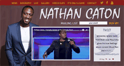 Desktop Screenshot of nathancaton.com